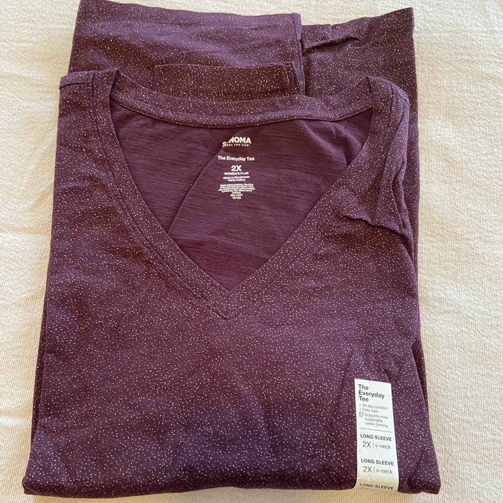 Sonoma The Everyday Tee-Womens 2X
